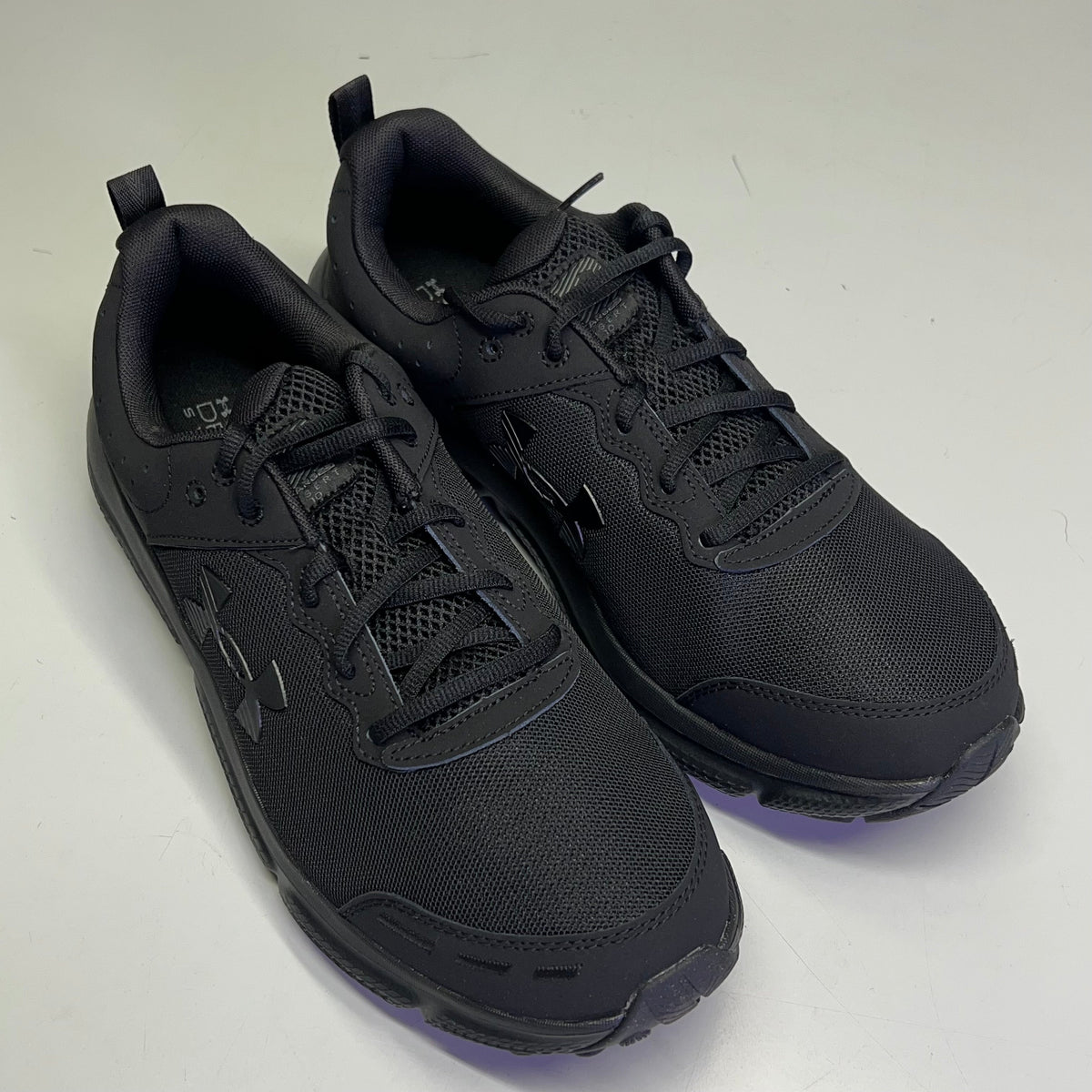 UNDER ARMOUR UA Charged Assert 10 Lightweight Sneaker Men's Sz 12.5 Black
