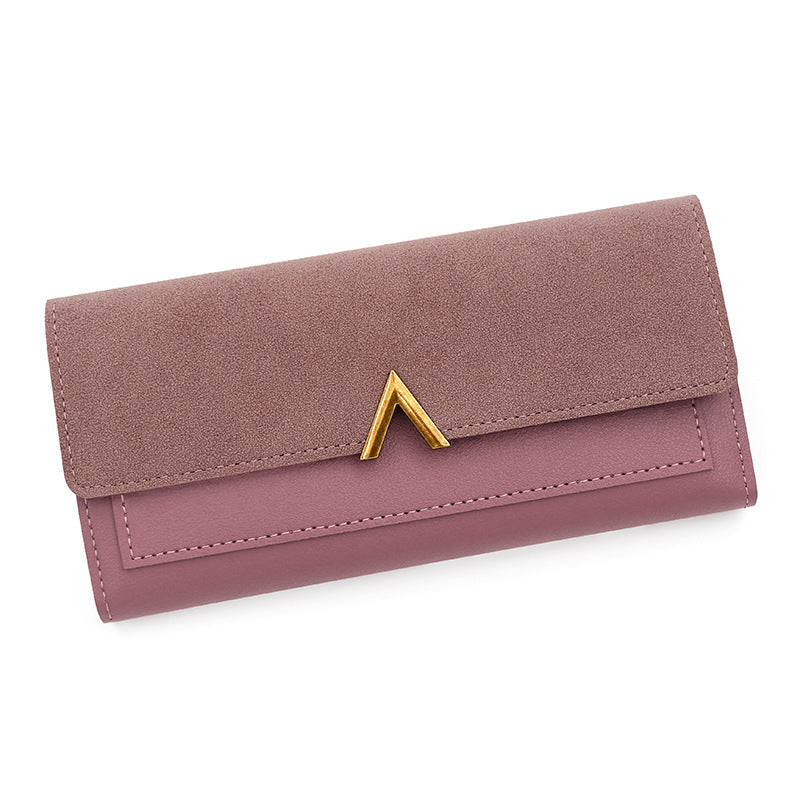 Fashionable Simple Long Wallet For Women