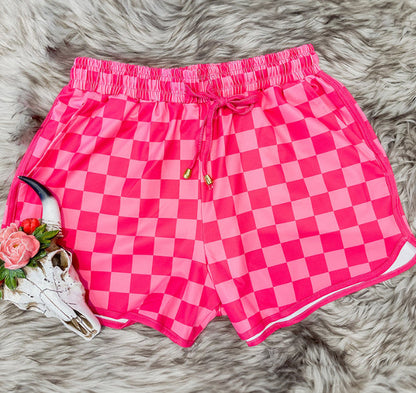 Straight Shorts Women's Simple Drawstring