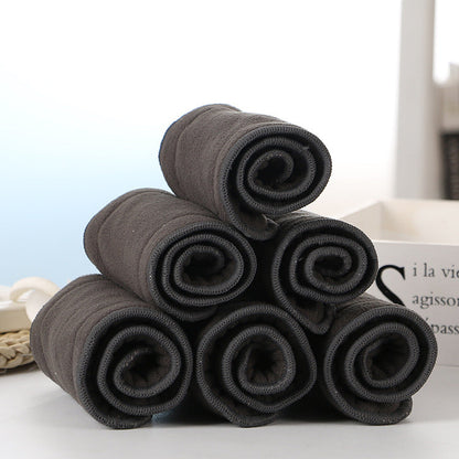 Bamboo Charcoal Fiber Washable Diaper Changing Pad For Babies And Toddlers