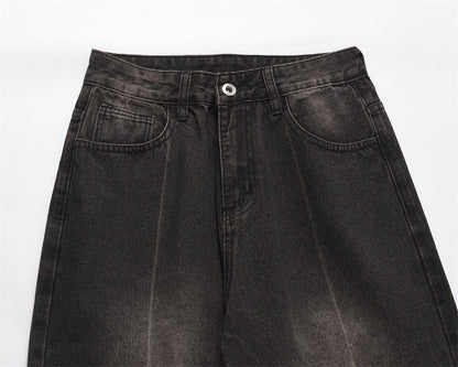 American Basic Style Straight Jeans Men
