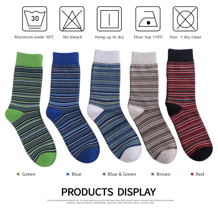 Mens Plus-size Mens Socks Long Socks
