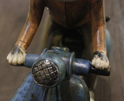 French Scooter Rider