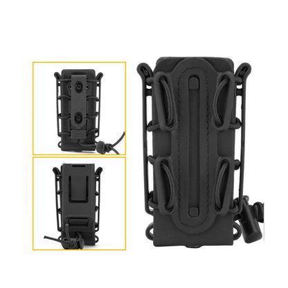 Live CS Tactical Waist Hanging Box 5.56&7.62 Elastic Scorpion Quick Pull Outdoor Multi purpose Kit