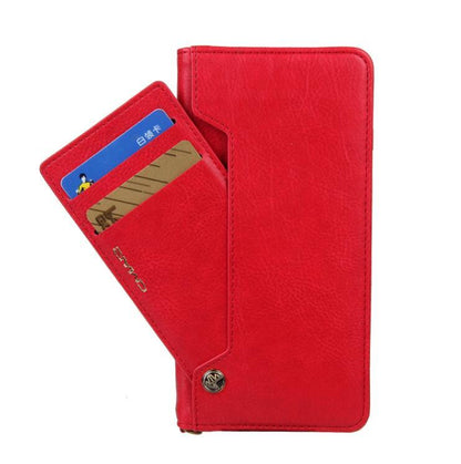 Compatible With  A Magnetic Card Holder With Flip Book Deluxe Leather Bag Stand For