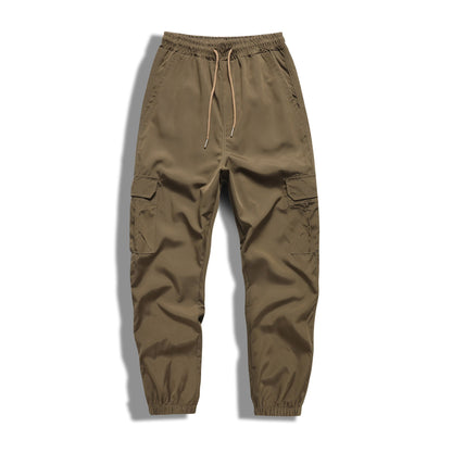 Men's Quick-drying Straight-leg Pants For Spring And Autumn