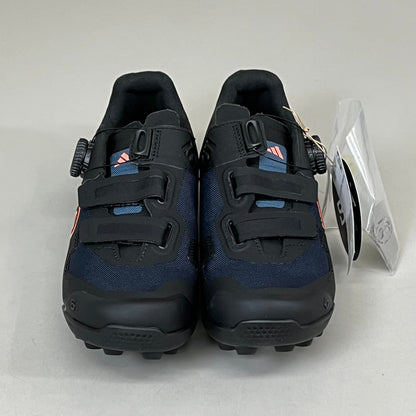 ADIDAS Five Ten Kestrel BOA Mountain Biking Shoes Womens Sz 7 Black/Blue HQ6031