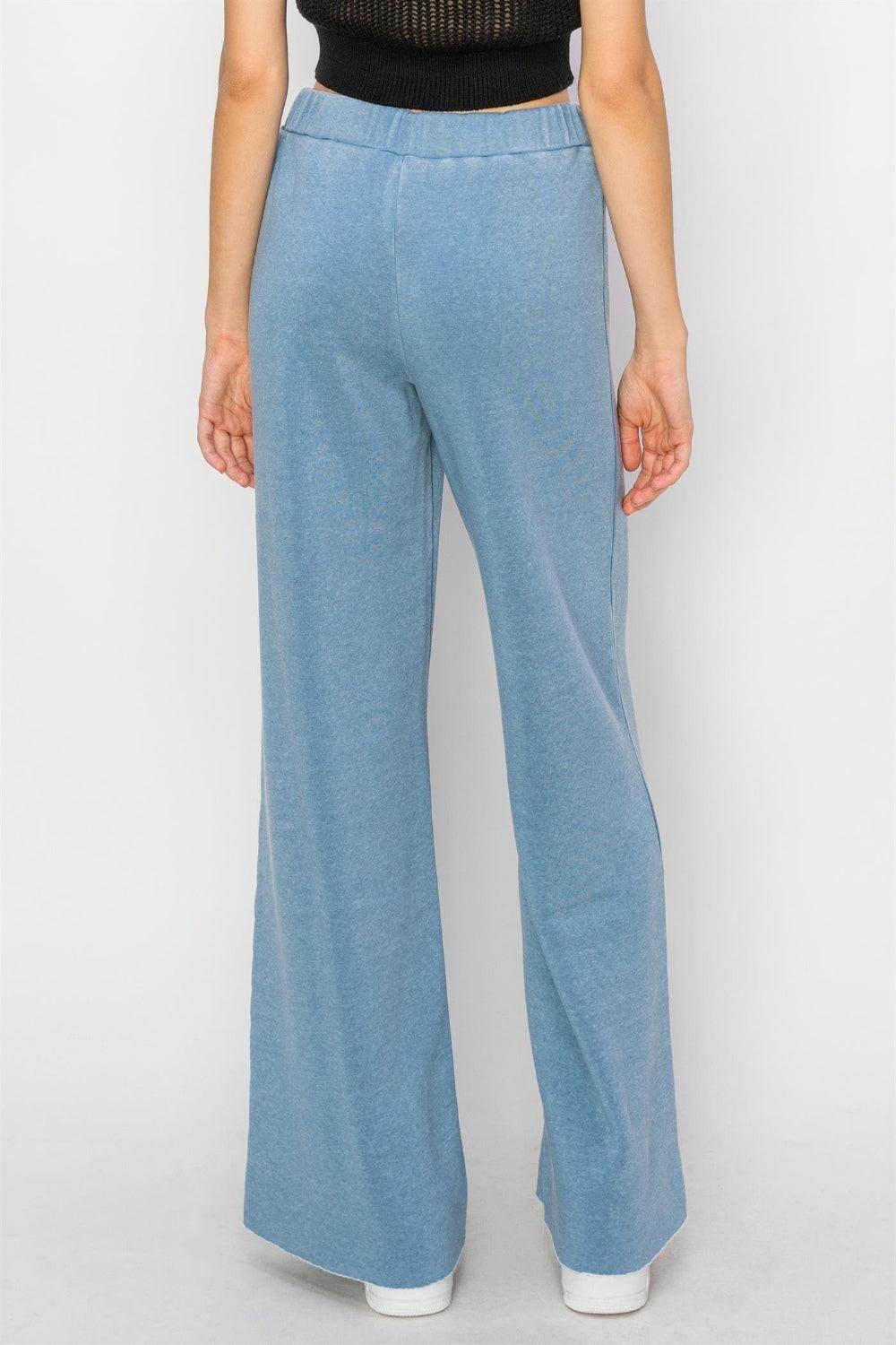 HYFVE Drawstring Wide Leg Pants for Effortless Style
