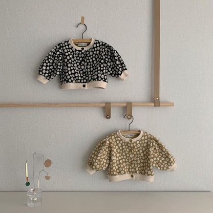 Baby Baobao Autumn Winter Dress Bubble Sleeve Princess Top