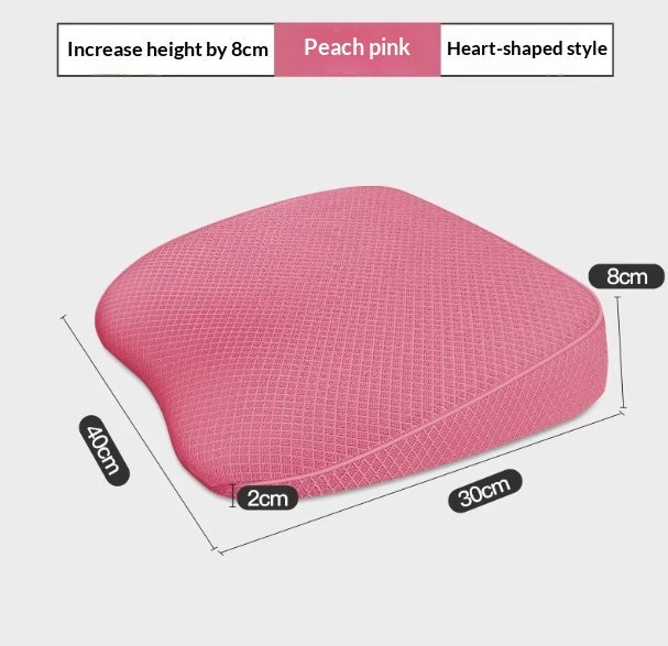 Car Height-adjusting Cushion Thickened Sloped Pad For The Drivers Seat