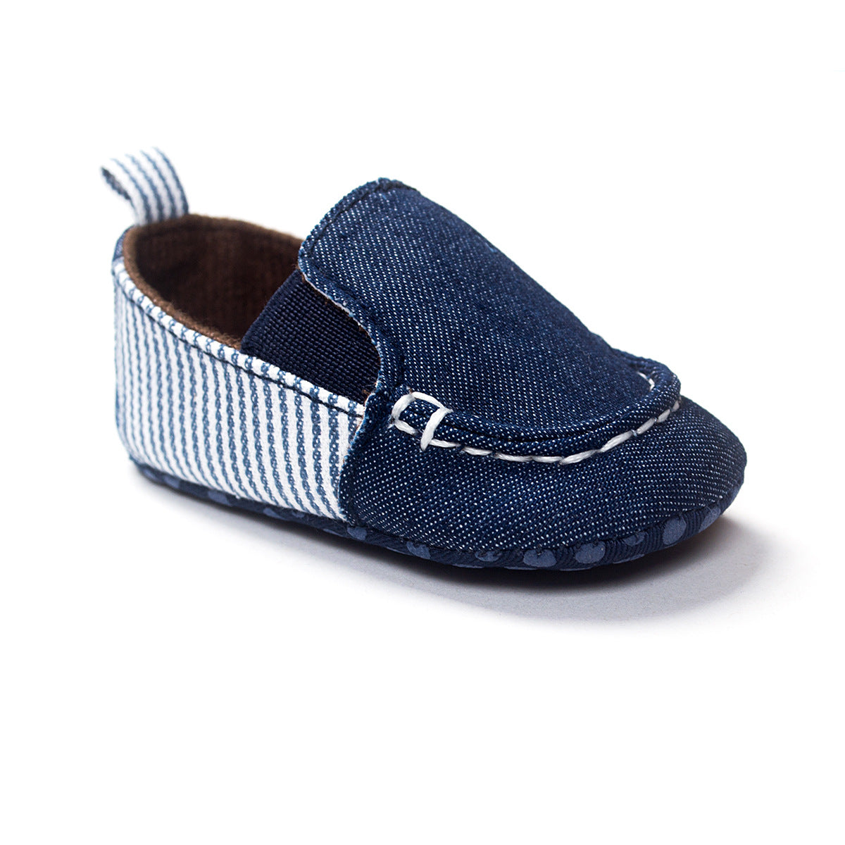 Denim baby shoes