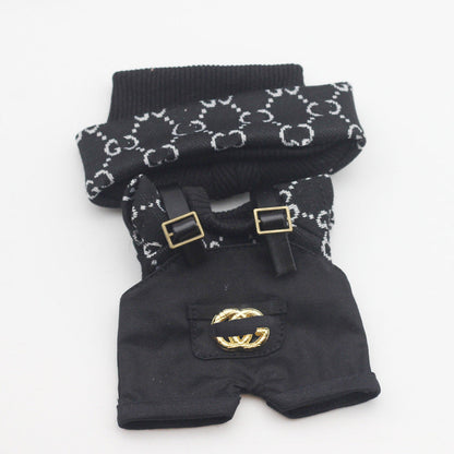 17cm Labubu First and Second Generation Blind Box 10cm Cotton Crying Doll Clothes Knitted Printed Hat
