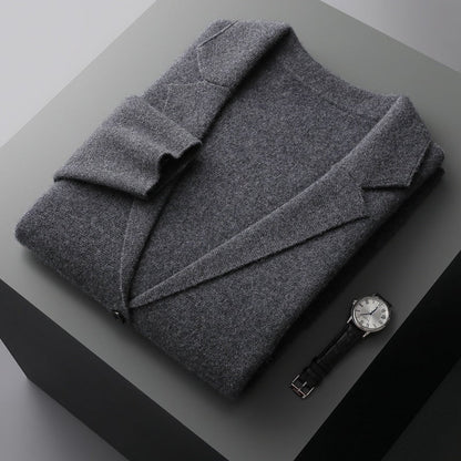 Cardigan Male V-neck Cardigan Knitted