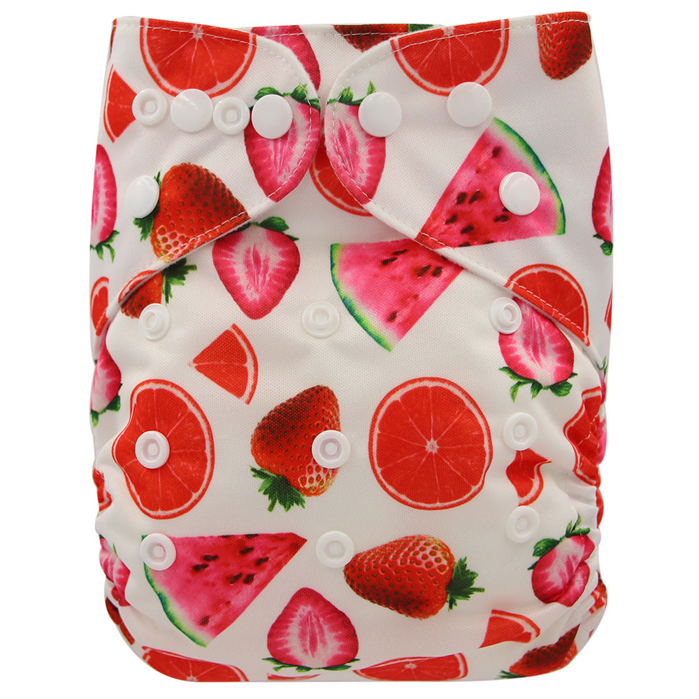 Washable Baby Cloth Diaper Breathable Diaper Pants 0-3 Years Old Baby Adjustable Diaper Leak-proof Diaper