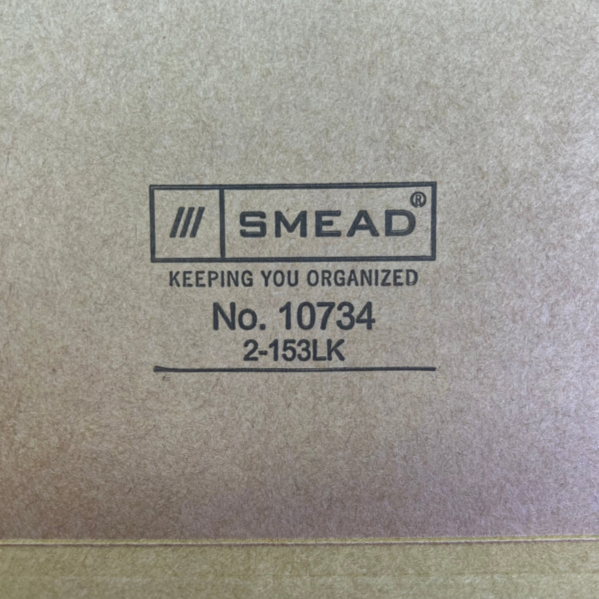 SMEAD (100 PACK) Reinforced Tab File Folders  Letter Sz 1/3 Cut Kraft 10734