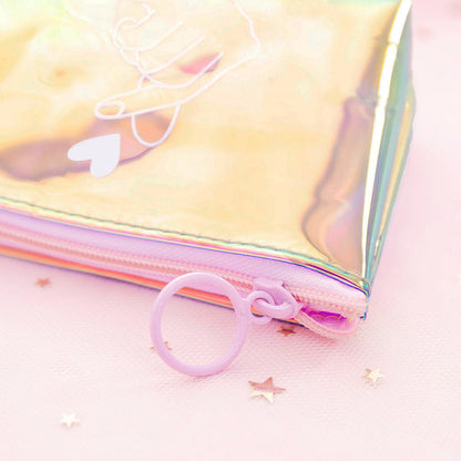 Laser colorful coin purse