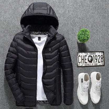 USB Heated Jacket Thermal Vest for Men Winter