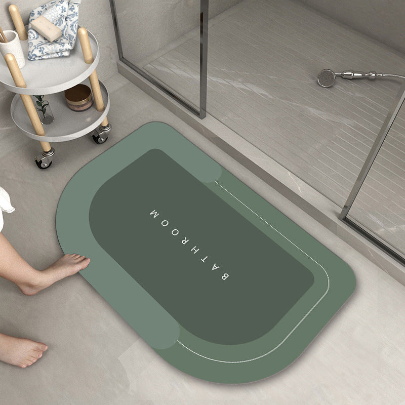 Bathroom Sliding Door Floor Cushion Mat