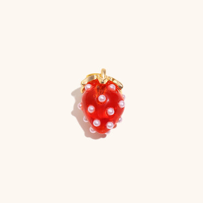 Stainless Steel Corn Pendant Plated With 18K Gold