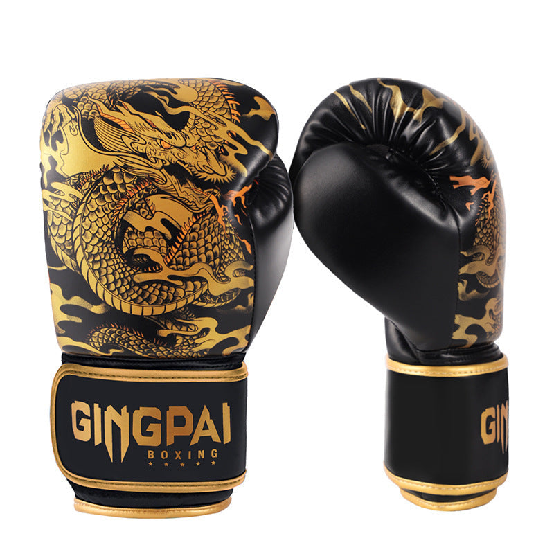 Professional Men's Sanda Fight Training Gloves