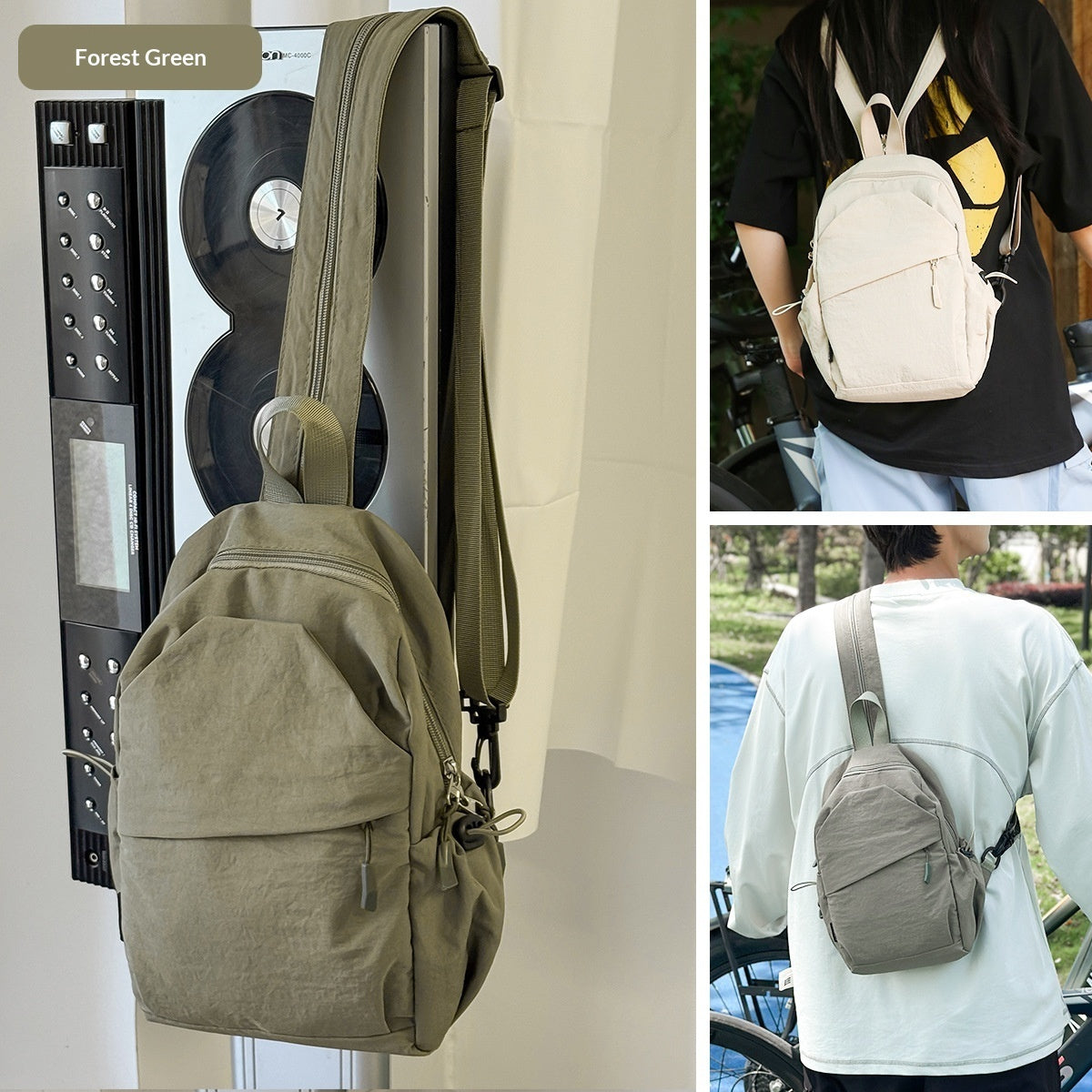 Portable Crossbody Bag Multi-functional Shoulder Bag