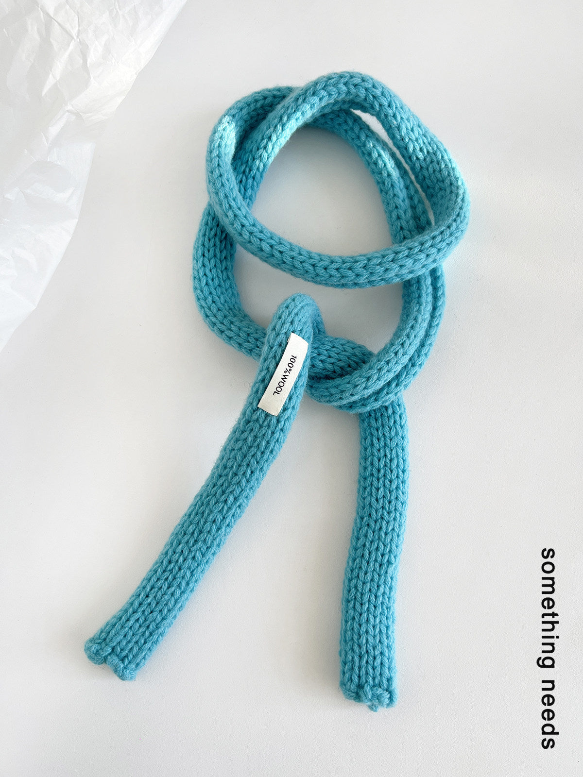 Narrow Long Scarf Womens Neck Warmer