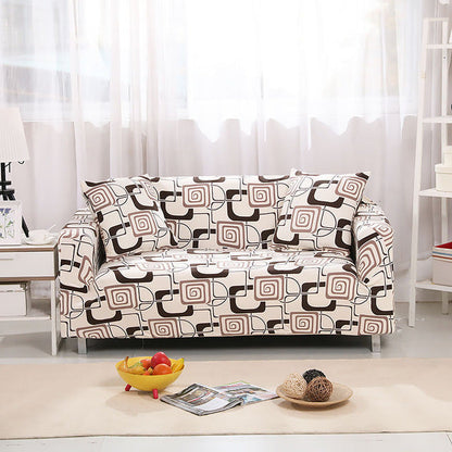 Stretch Sofa Covers Furniture Protector Polyester Loveseat Couch Cover l 1/2/3/4-seater Arm Chair Cover for Living Room