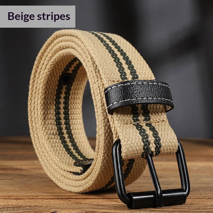 Unisex Thickened Canvas Belt