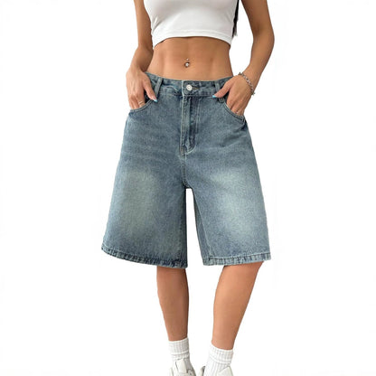 Chic Versatile Denim Shorts For Women