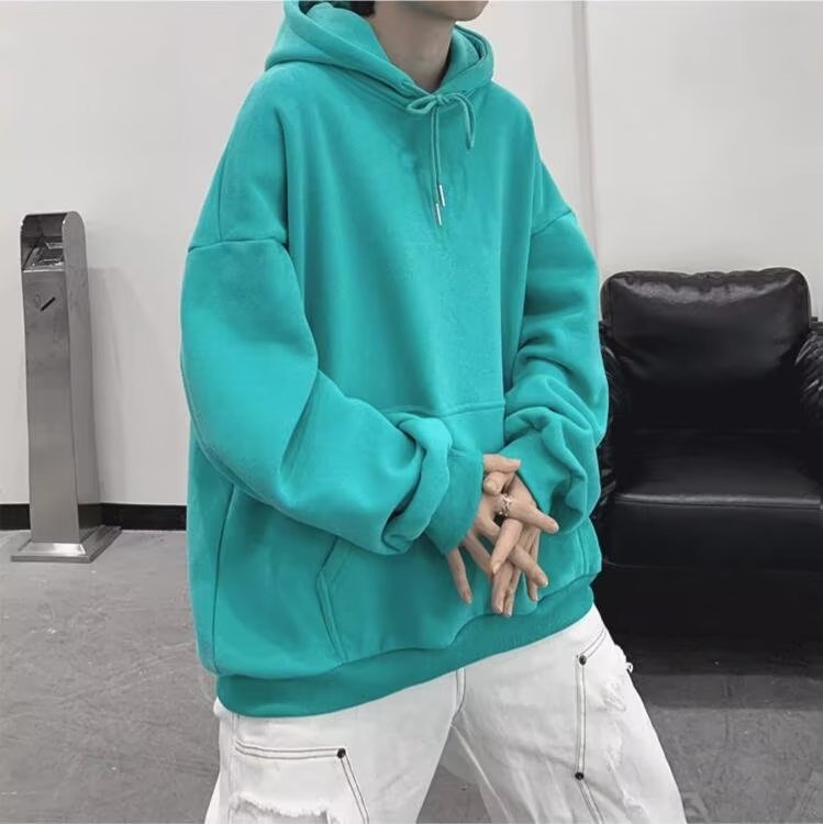 Men's Loose-fitting Pullover Hoodie
