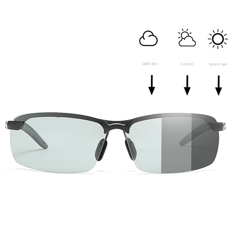 Men's retro color sunglasses