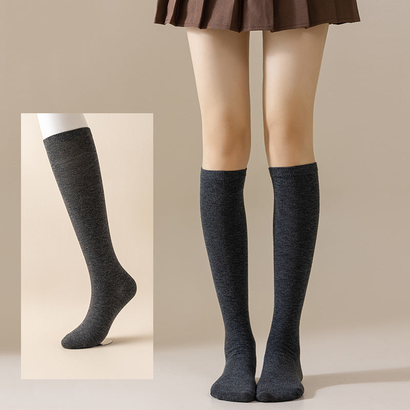 Women's Japanese-style Solid-color JK Socks
