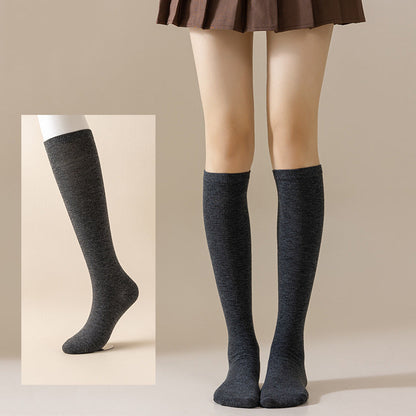 Women's Japanese-style Solid-color JK Socks