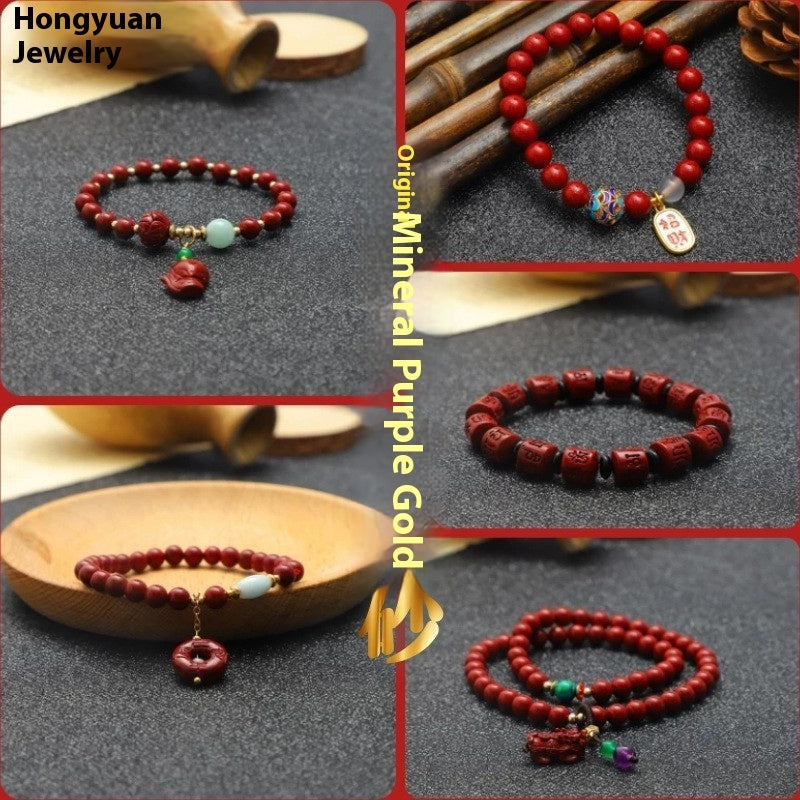 Cinnabar Bracelet Bracelets For Men And Womencouple