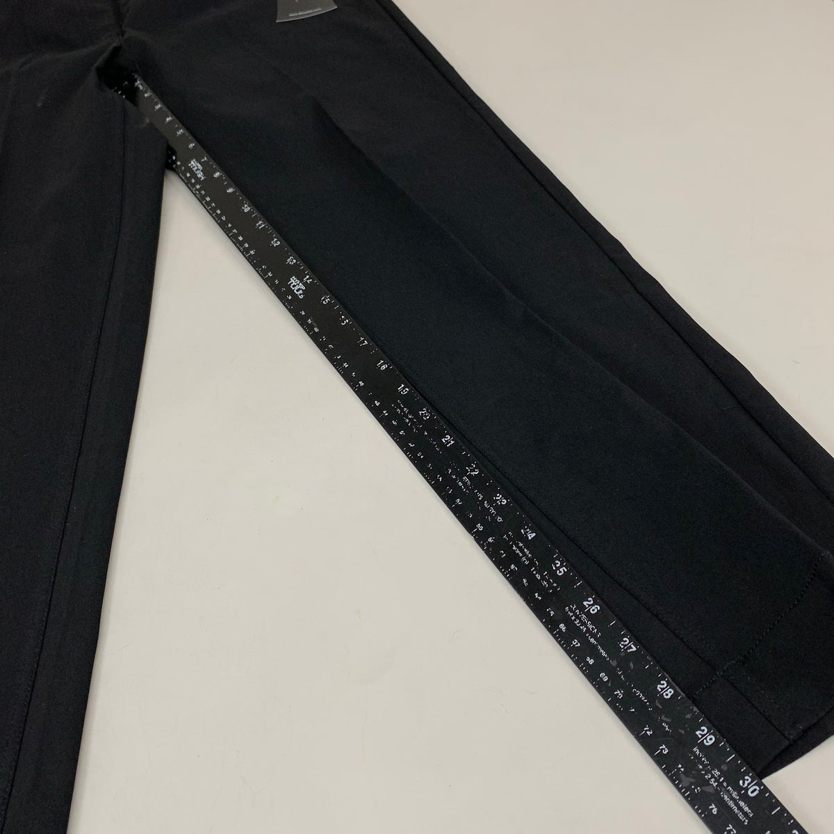 MULTIPLES Narrow Leg Pant Petite Women's Sz 12 Black M2604P