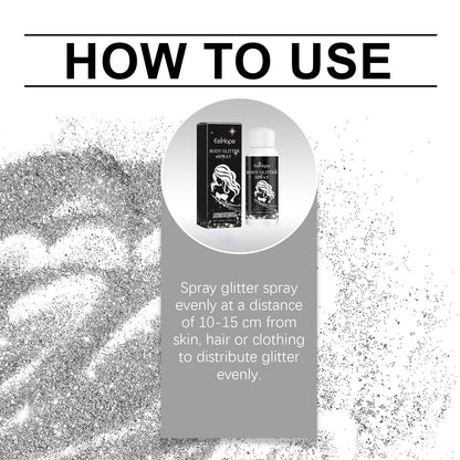 Body Flash Spray, Face Body Star Flash Party Highlight Focus Flash Spray