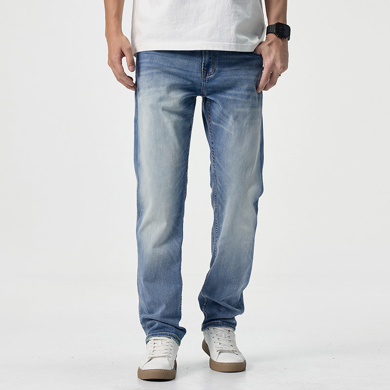 Mens American-Style High-Street Casual Jeans