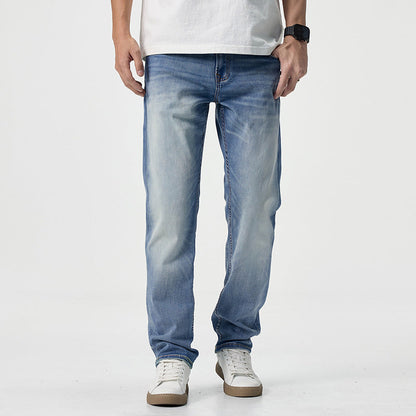 Mens American-Style High-Street Casual Jeans