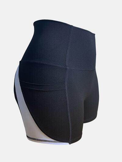 High Waist Active Shorts for Women with Stretch Comfort