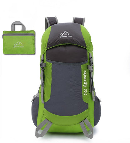 Mountain climbing folding bag