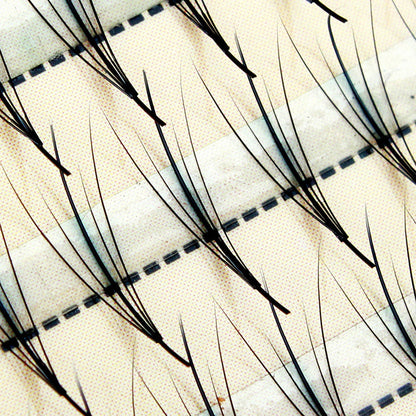 Single tufts of false eyelashes