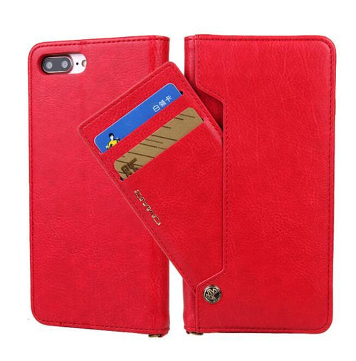 Compatible With  A Magnetic Card Holder With Flip Book Deluxe Leather Bag Stand For
