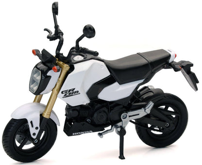 Honda GROM Motorcycle White 1/12 Diecast Model by New Ray