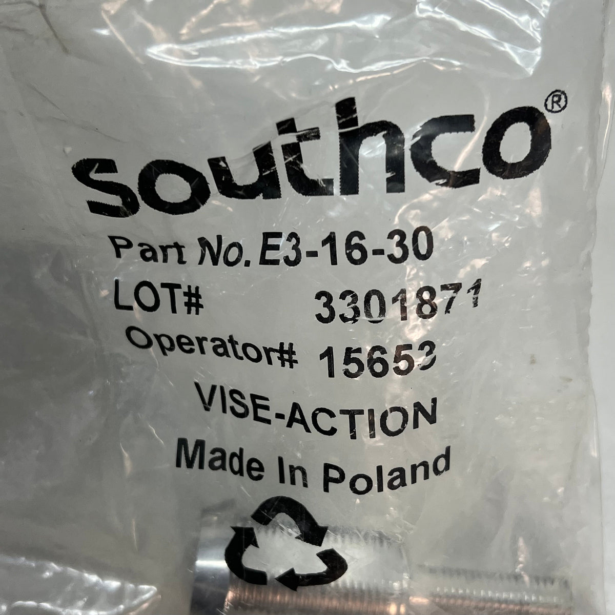 SOUTHCO Vice Action Compression Latch Stainless Steel Large Size Chrome E3-16-30