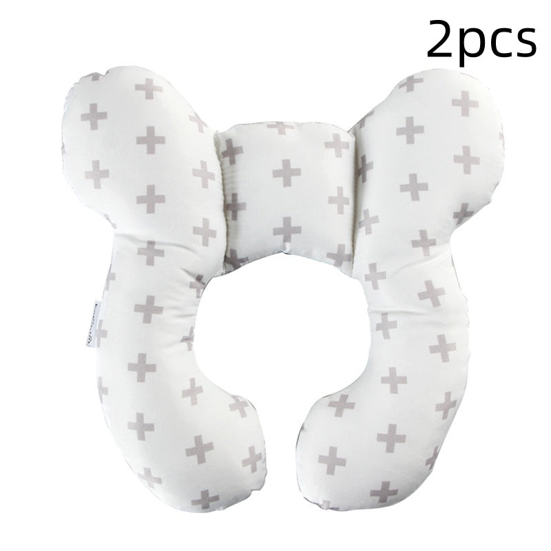 Infant Pillow  Baby Bed  U-Shaped Safety Seat  Neck Guard  Fixed Stereotyped Stroller Pillow