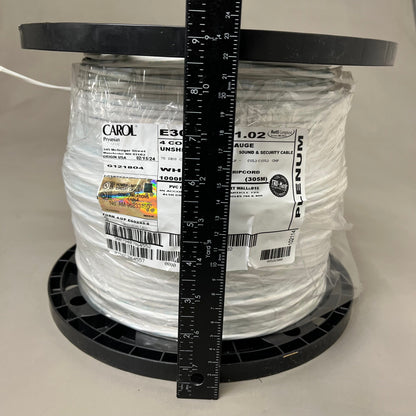 CAROL Multi Conductor Cable Copper & PVC Unshielded 18 Gauge 1000ft E3034S.41.02