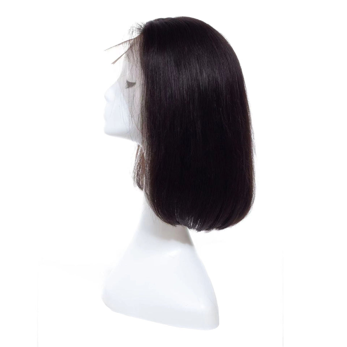 134 Front Lace Bobo Bobhaircut Natural Color Full Human Hair
