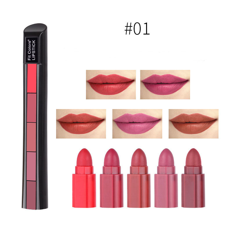 Velvet Matte Lipstick Set 5 Colors