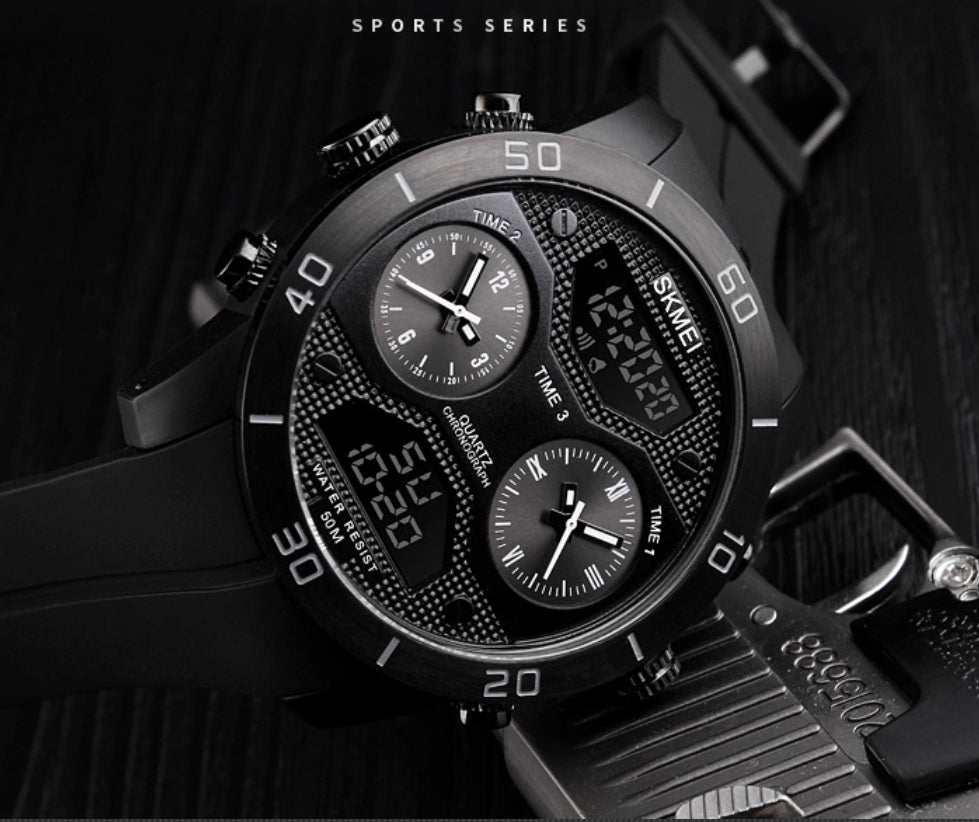 Men's Electronic Watch Outdoor Waterproof Sport Watch
