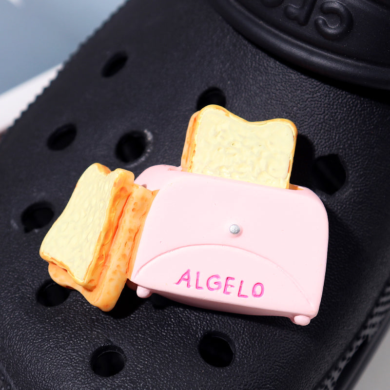 Clog Shoe Buckle Decorative Accessories